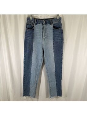 Pacsun Jeans Womens' 29 Medium Wash Denim Button Fly High Rise Straight Cotton